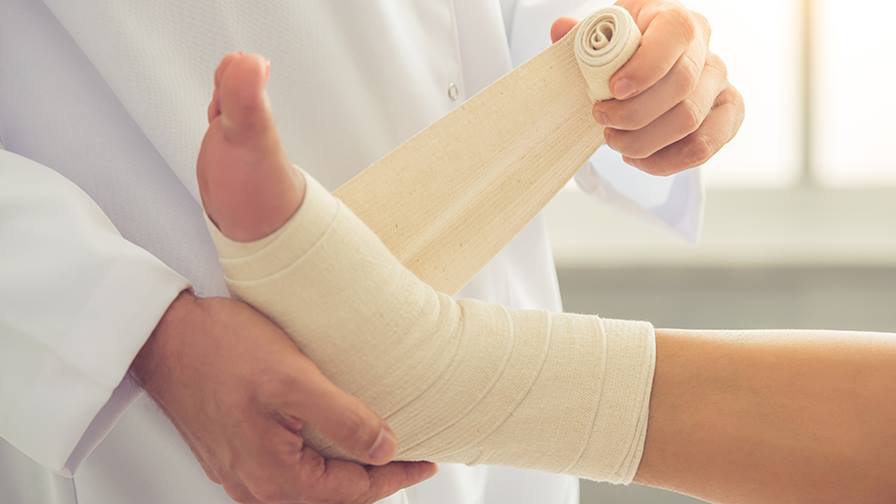 Перелом таранной кости и реабилитация после него 3 types of bandages